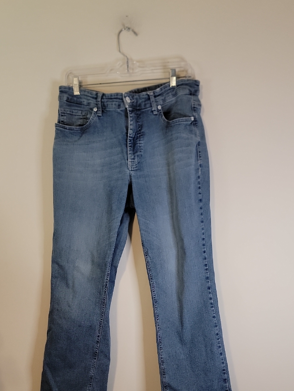 Blue Women's Straight-Leg Jeans